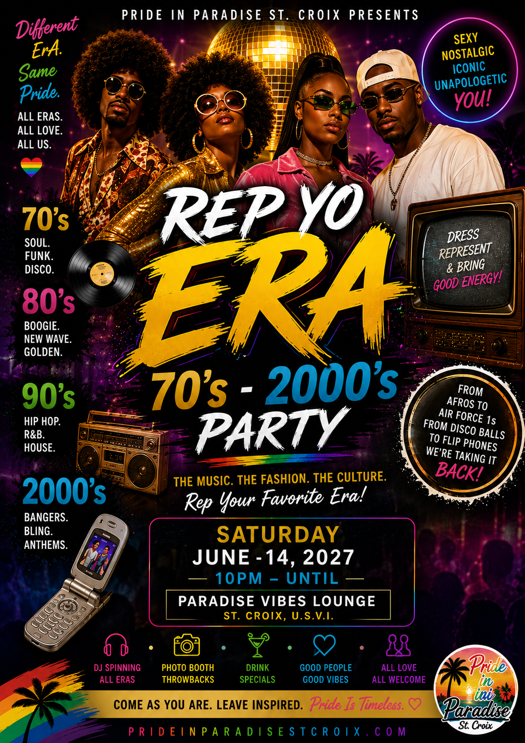 Island Tour & Rep Yo Era Party